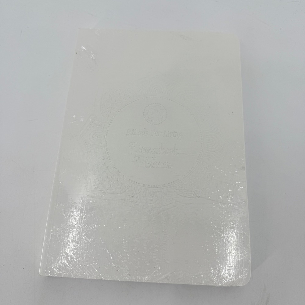 Rituals For Living Dream Book Planner Undated‎ White Hardcover New Sealed